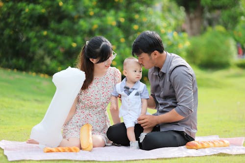 Photo of Family Having a Picnic