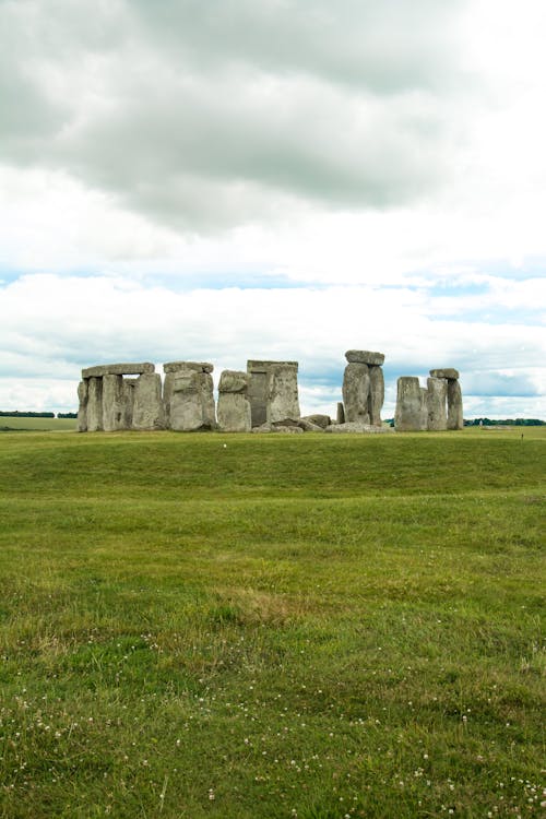 Free The Stonehenge in England Stock Photo