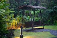 Swing Chair on a Garden