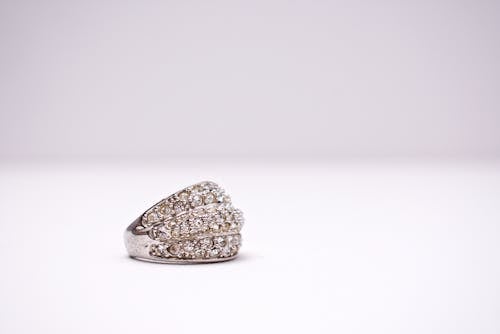 Free Ring With Diamonds Stock Photo