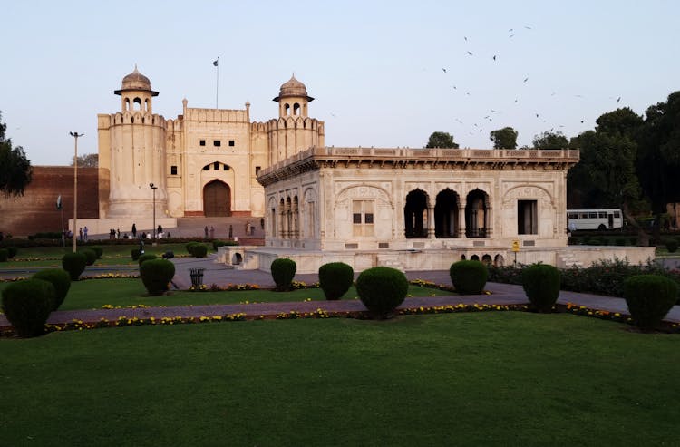 The Lahore Fort Citadel In Pakistan