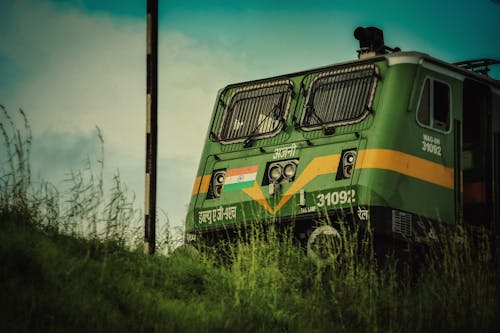 インドの鉄道, モバイル, 壁紙デザインの無料の写真素材