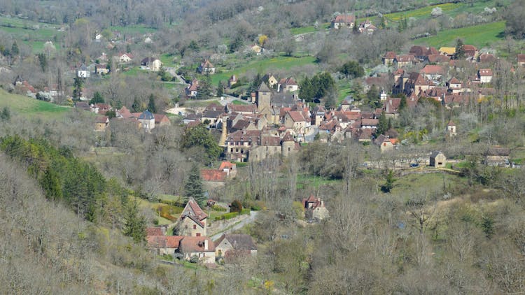 Town In Valley