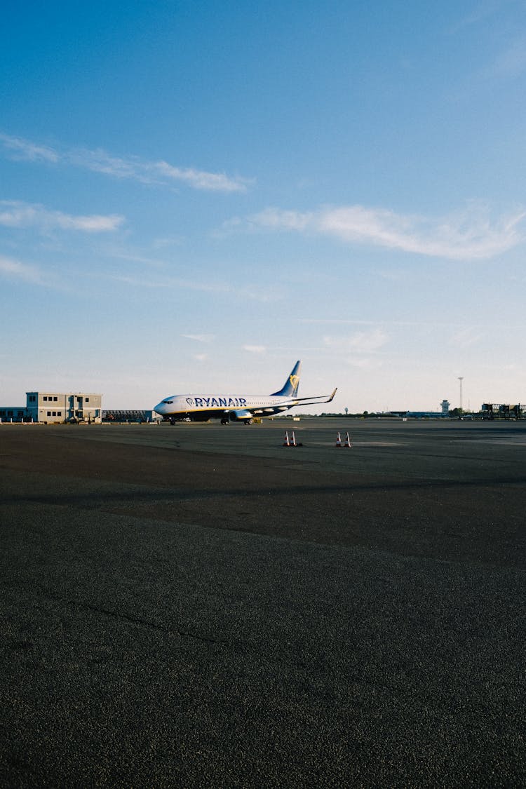 Ryanair Airliner On An Airport 