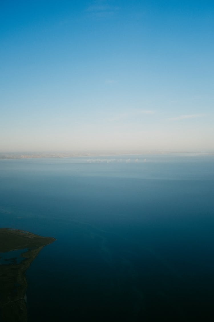 Drone Shot Of An Ocean