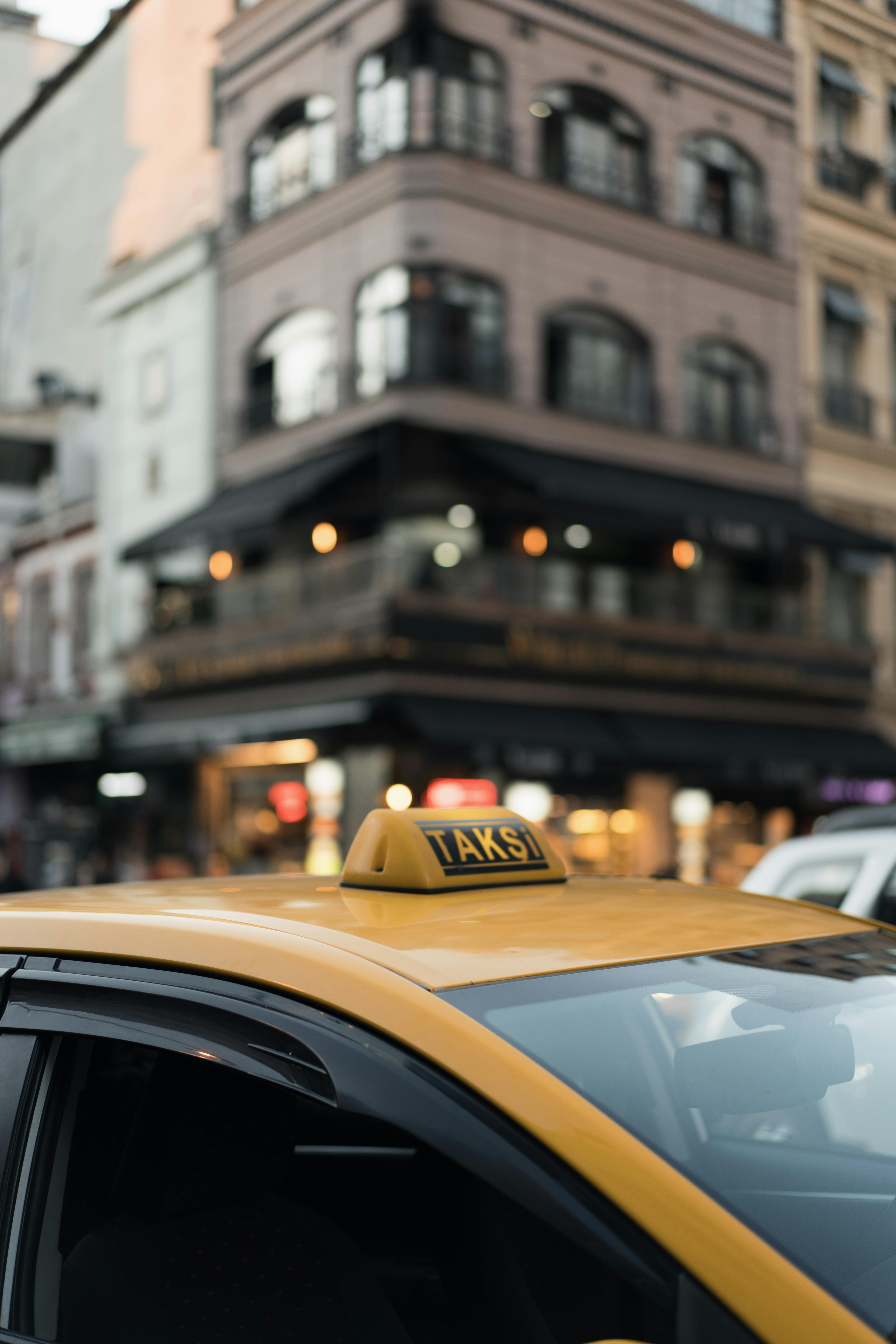 Yellow Taxi Sign In 3d Design Background, Taxi, Taxi Car, Taxi Driver  Background Image And Wallpaper for Free Download