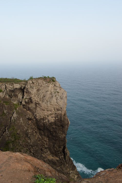 deniz, dikey atış, doğa içeren Ücretsiz stok fotoğraf