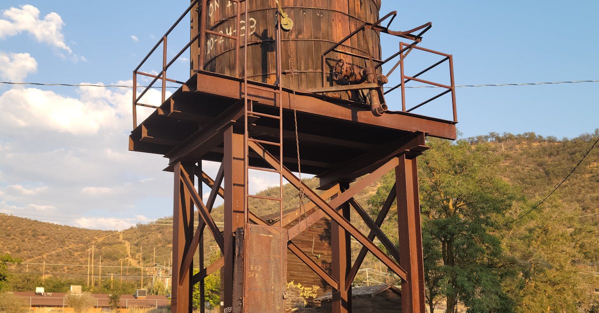 A Rusty Water Tank · Free Stock Photo
