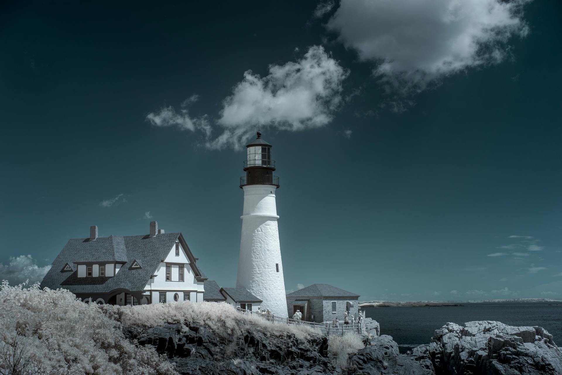 Portland Head Light in Cape Elizabeth, Maine