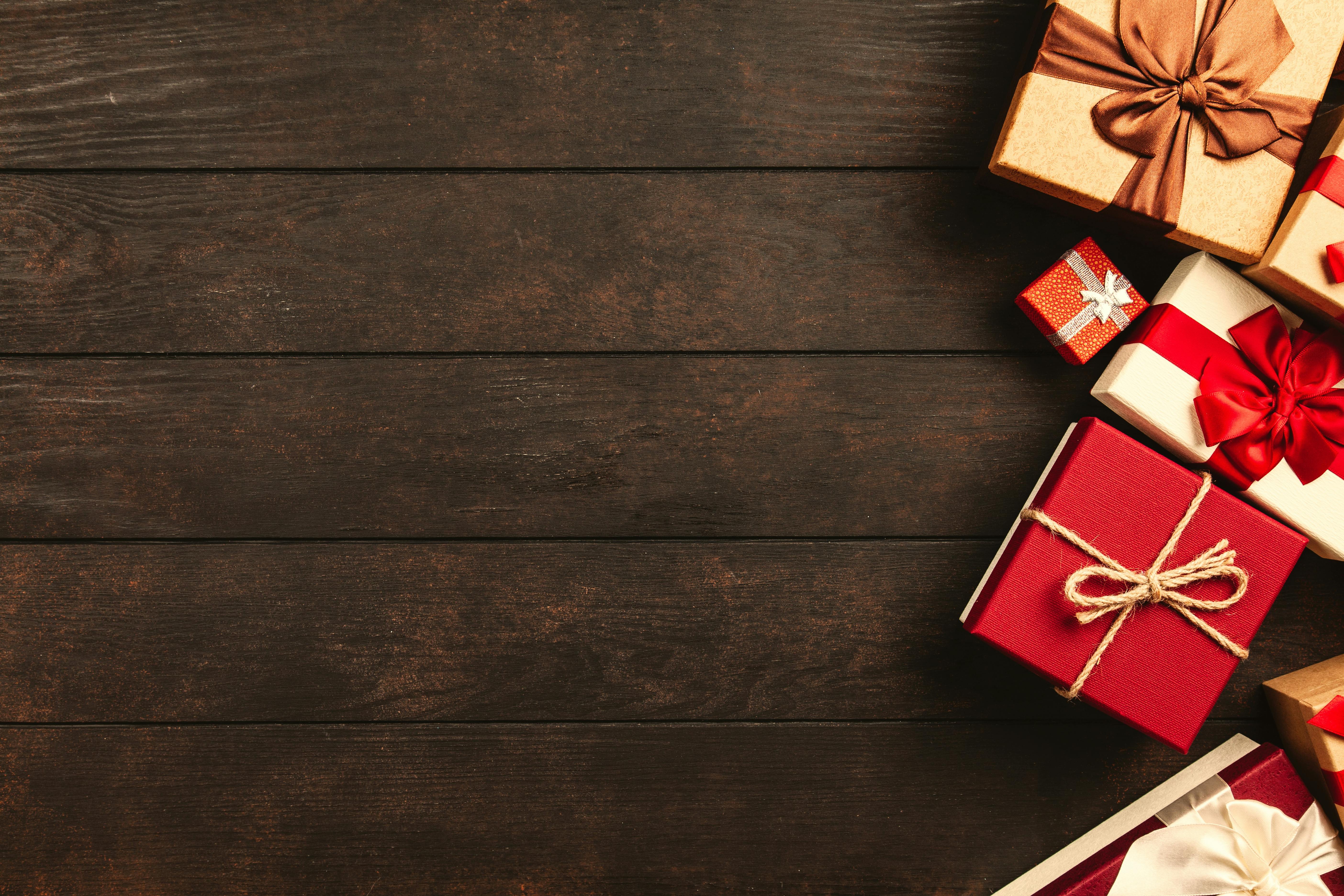 Christmas Gifts in red sack, 2048x1152 christmas HD wallpaper | Pxfuel