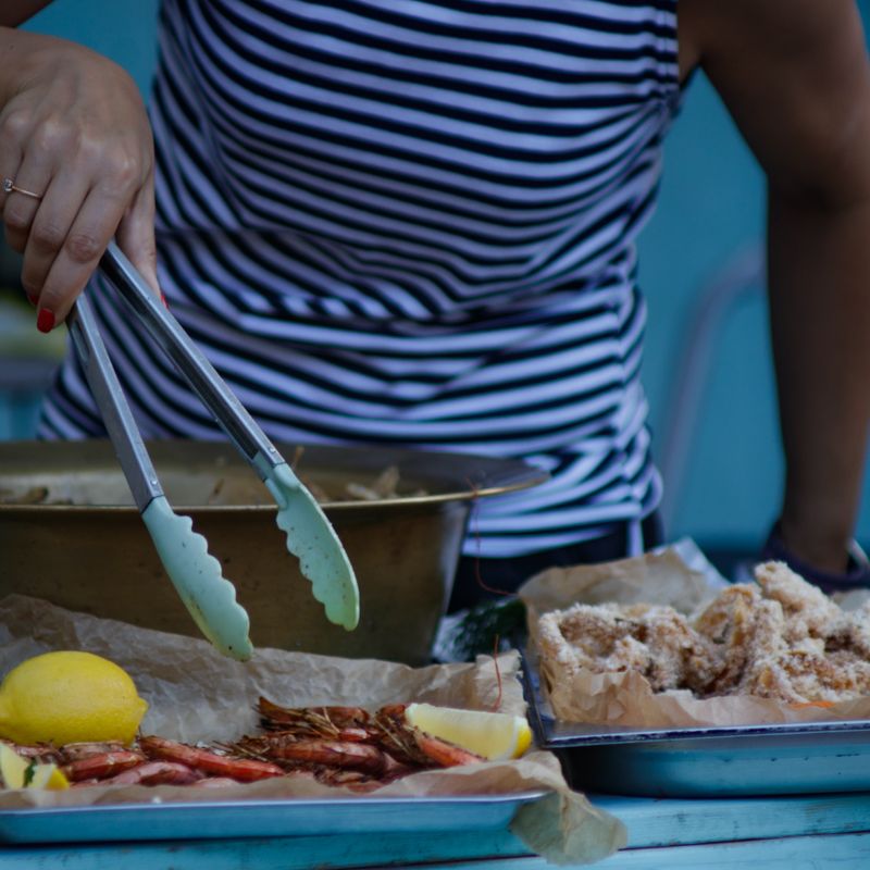 Summer Picnic Lemon Dill Shrimp Kebab Marinade
