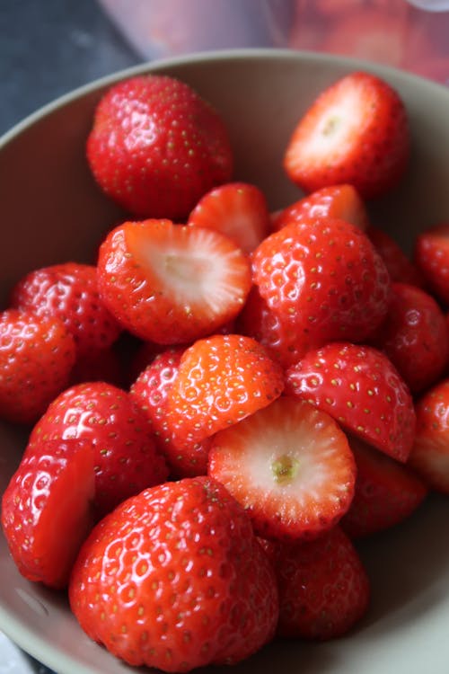 Fotos de stock gratuitas de comida sana, de cerca, fresas