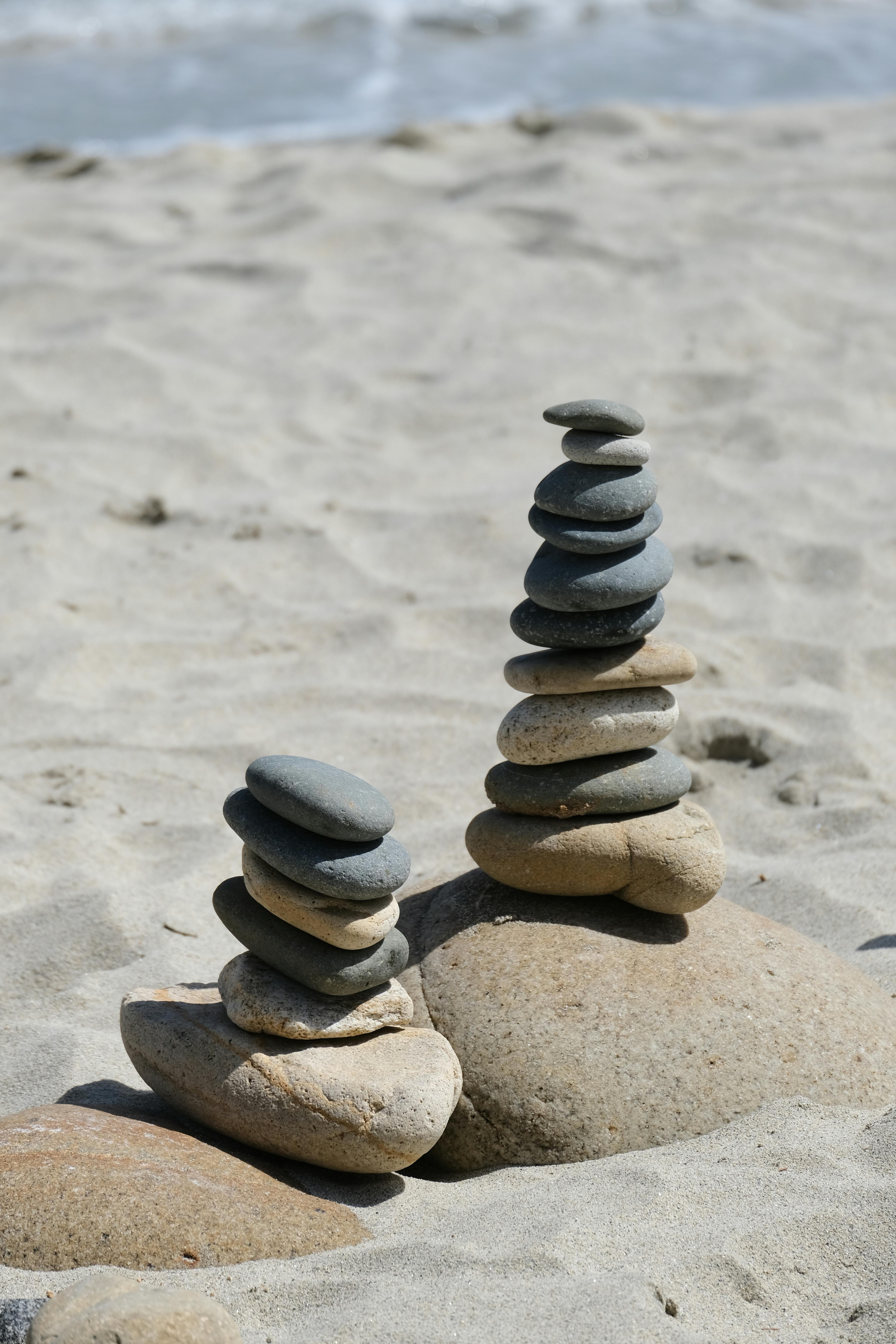 Photo of Stacked Pebbles · Free Stock Photo