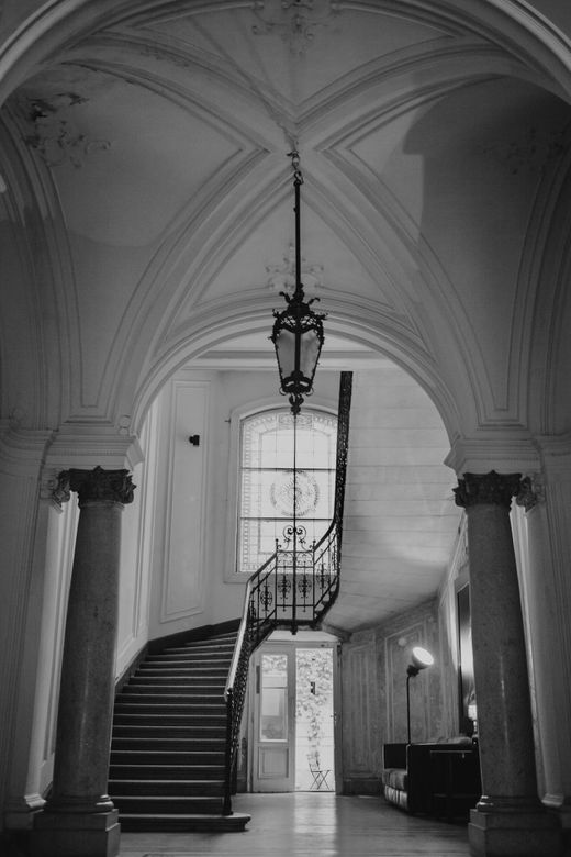 Stairwell in daylight — naman chauhan on Pexels