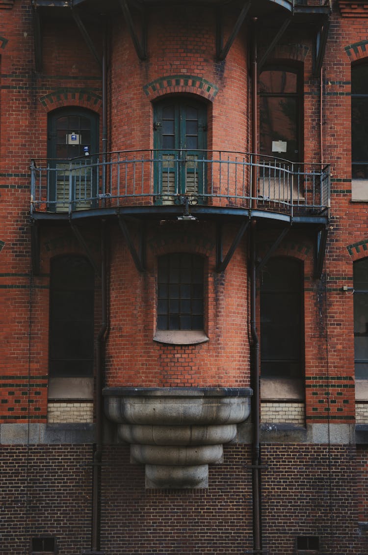 Brown Brick Building 