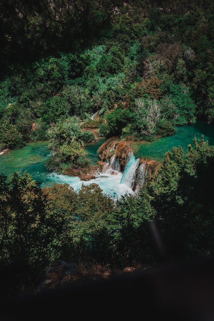 Waterfalls In A Rainforest