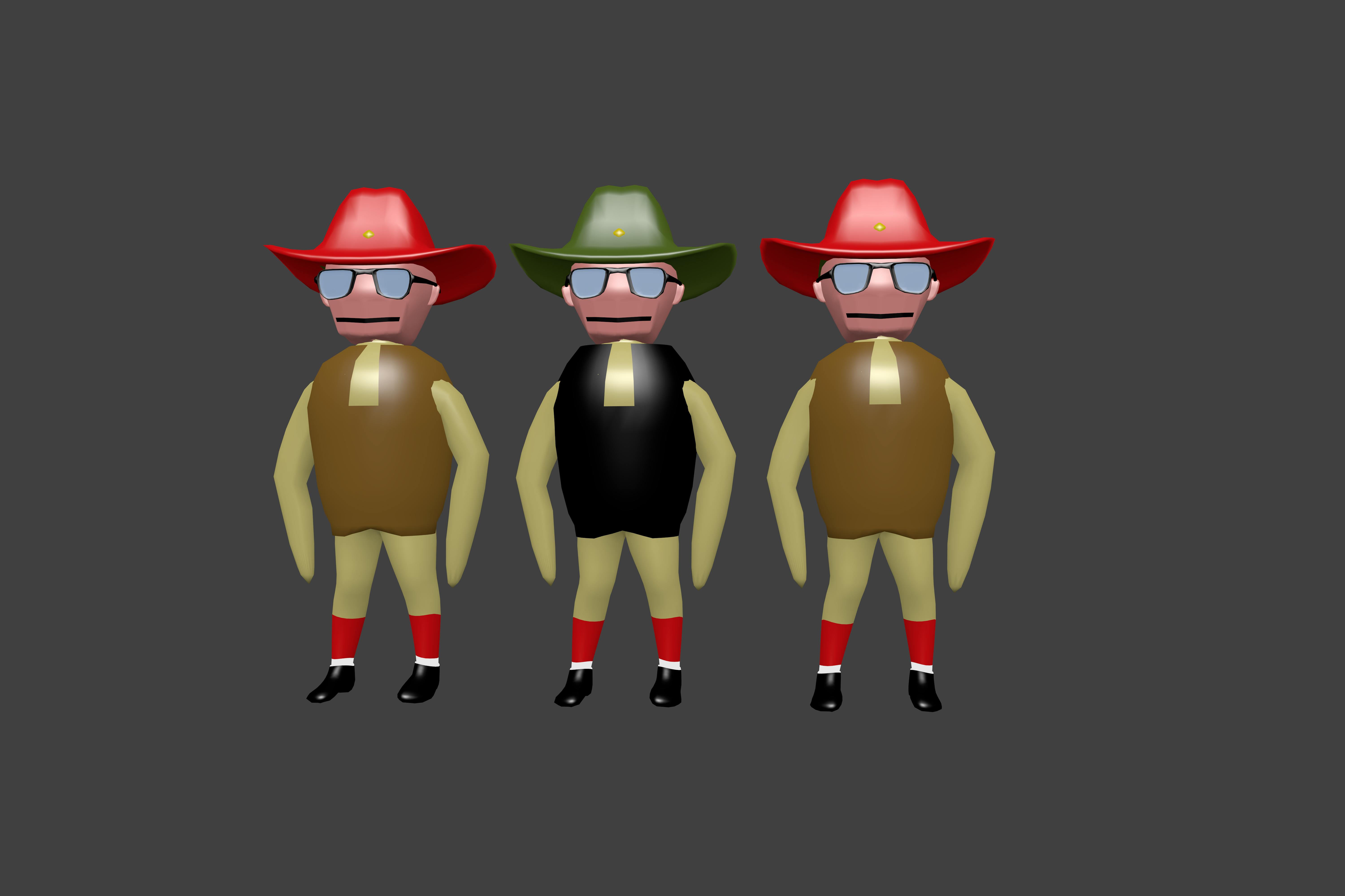 Free Characters For Blender