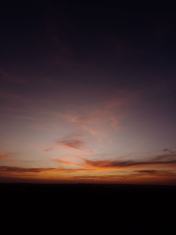 Clouds during Sunset