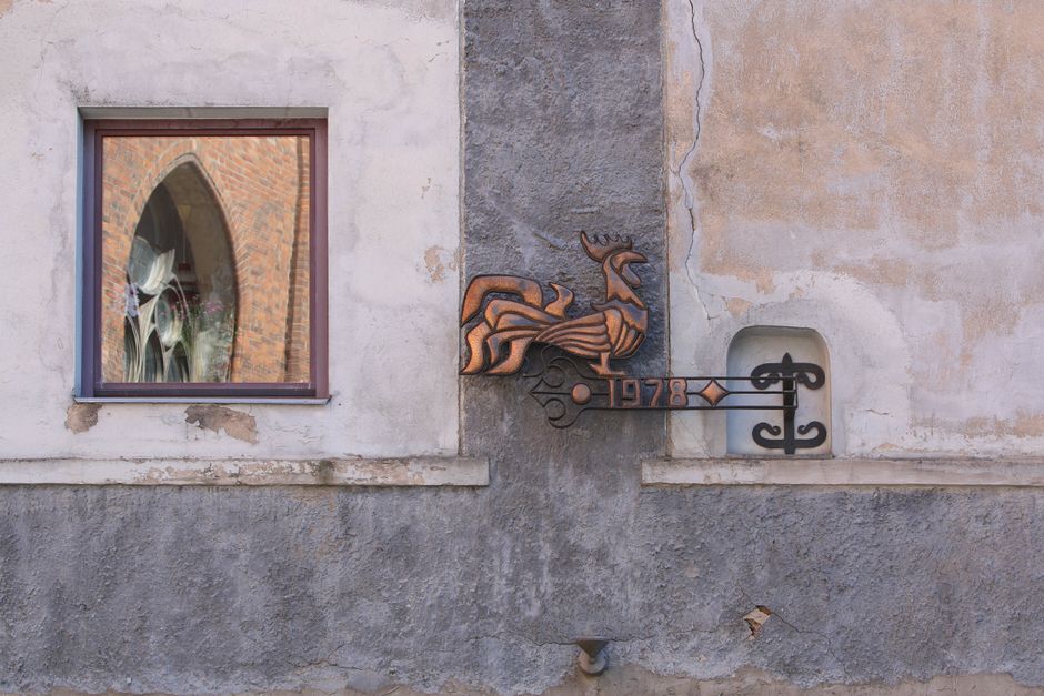 The ornate facade of the House of the Blackheads in Riga, Latvia