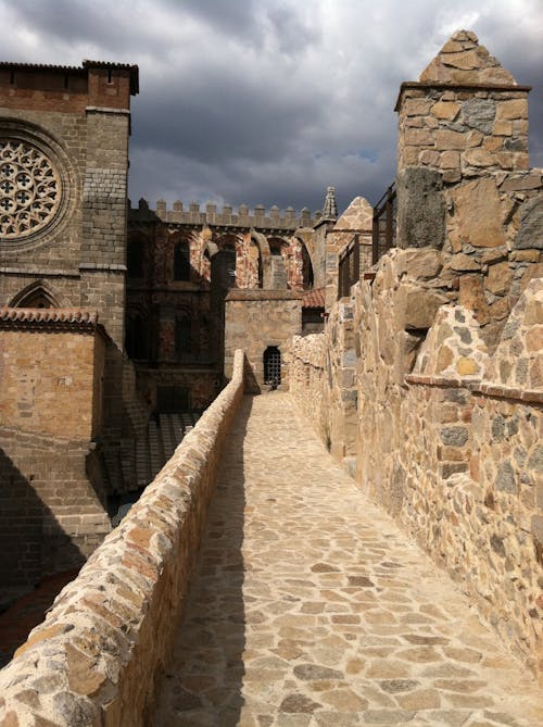 Photos gratuites de architecture historique, bâtiment en brique, château