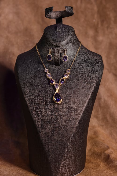 A Necklace on a Mannequin