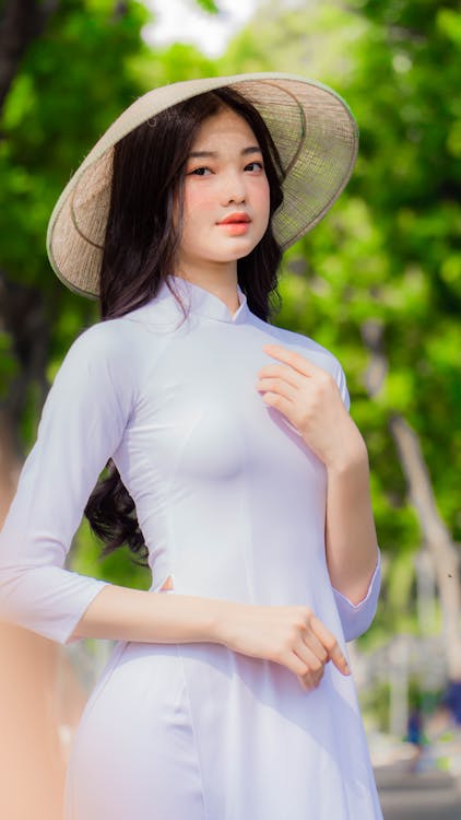 Gratis arkivbilde med ao dai, asiatisk kvinne, bruke