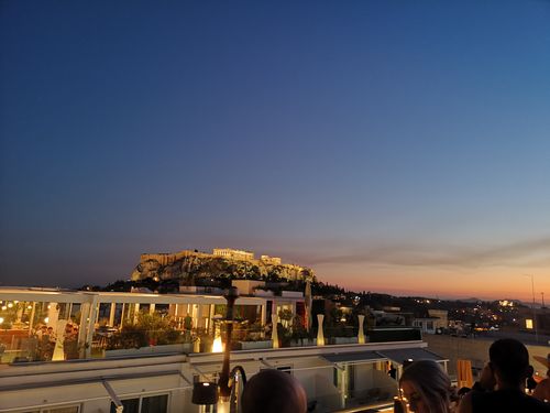 Free Acropolis rooftop  Stock Photo