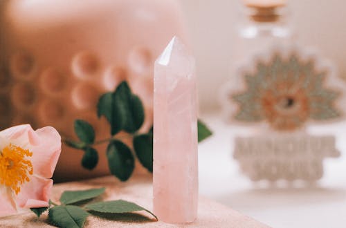 Free stock photo of crystal, quartz, rose quartz Stock Photo