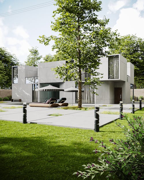 Modern Architectural Design of a House