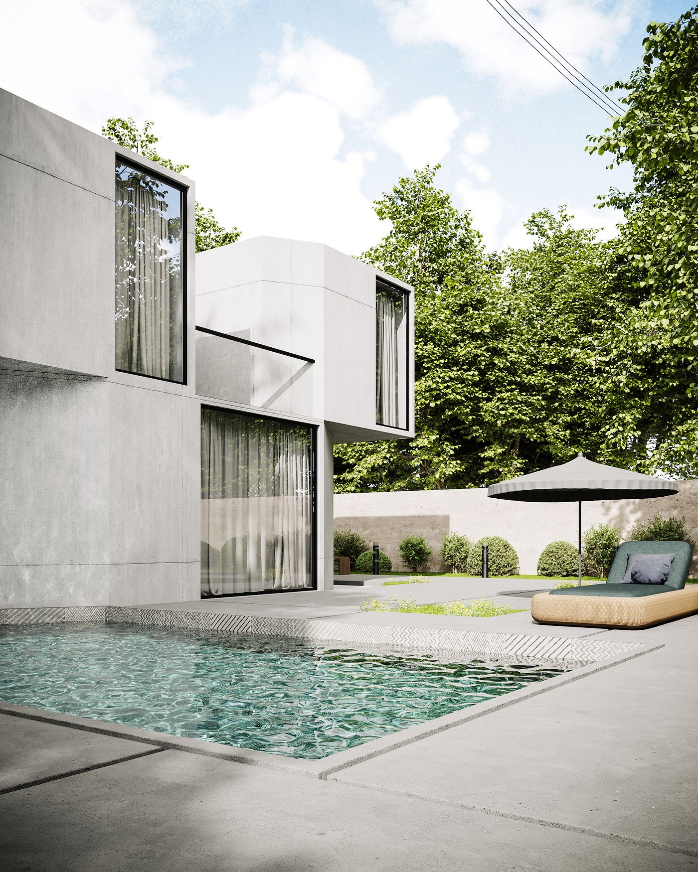 Garden Frame House