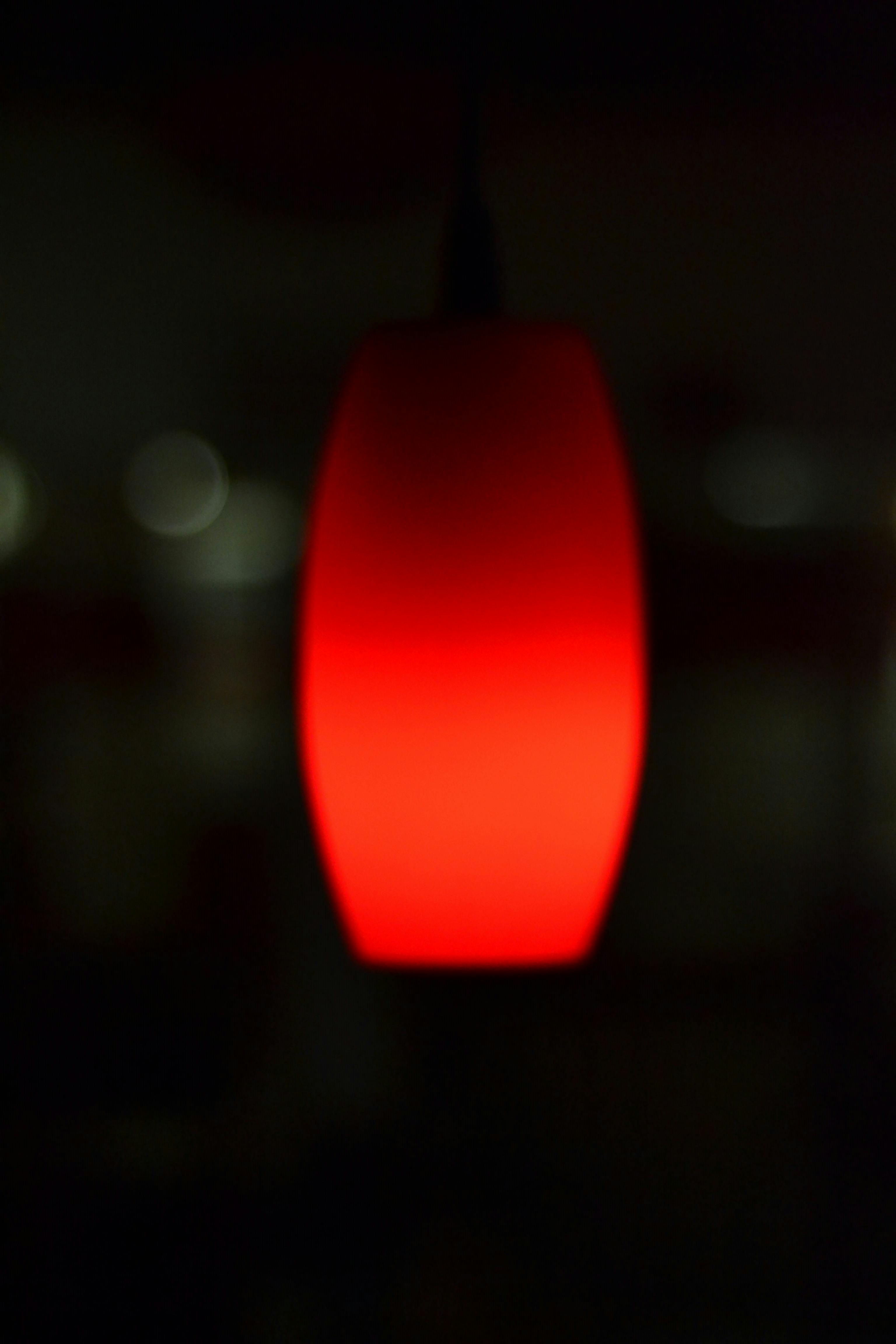 Free stock photo of Pendant Light, red light