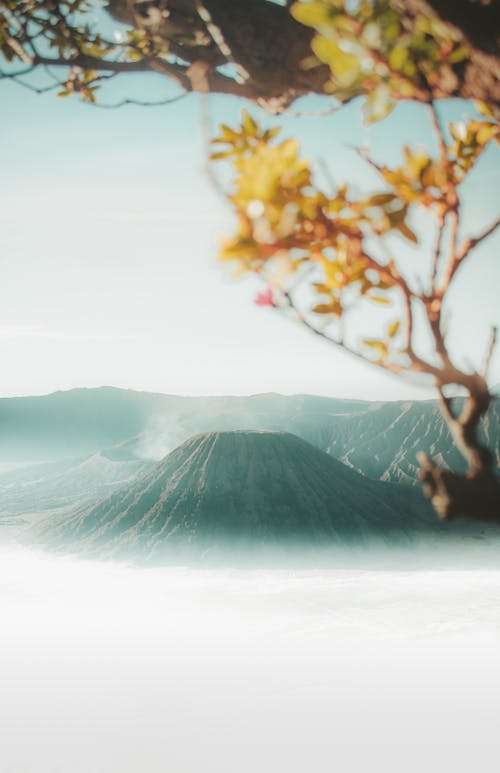 Volcano in Autumn