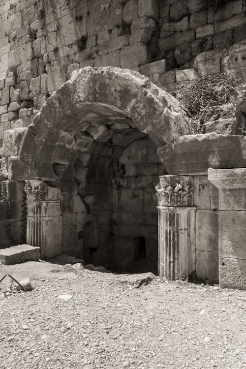 Fotobanka s bezplatnými fotkami na tému archeológia, brána, chrám