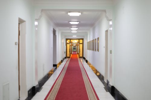 Hallway Interior Design of a Hotel
