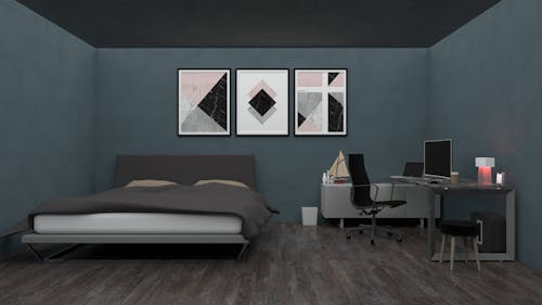 Immagine gratuita di banco, camera, interior design