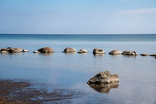 Ilmainen kuvapankkikuva tunnisteilla hiekkaranta, kivet, rannikko