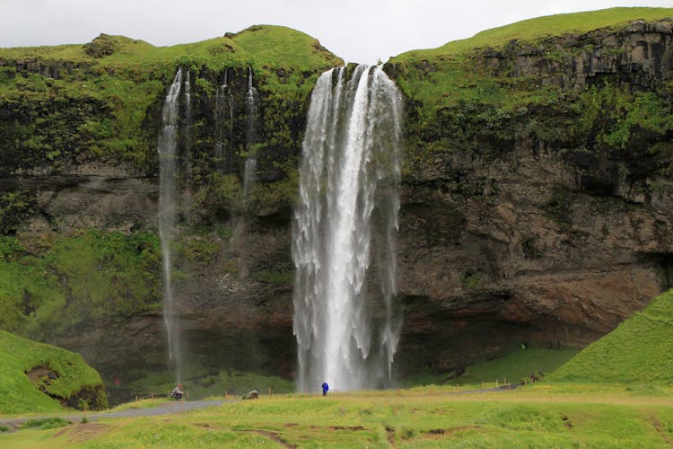 Seljalandsfoss Waterfall In Iceland