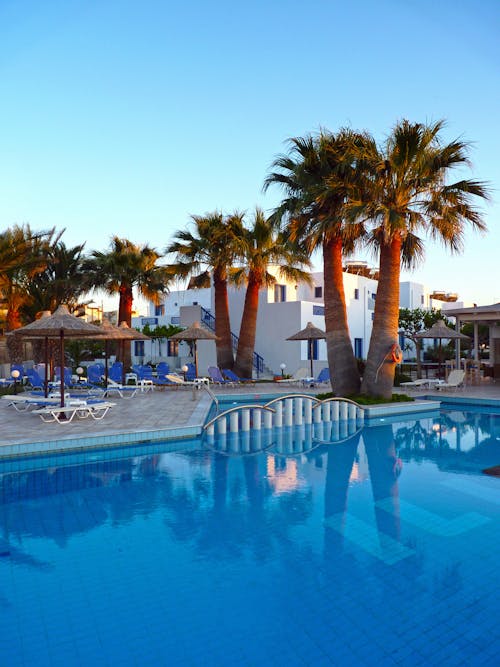 Swimming Pool in a Resort