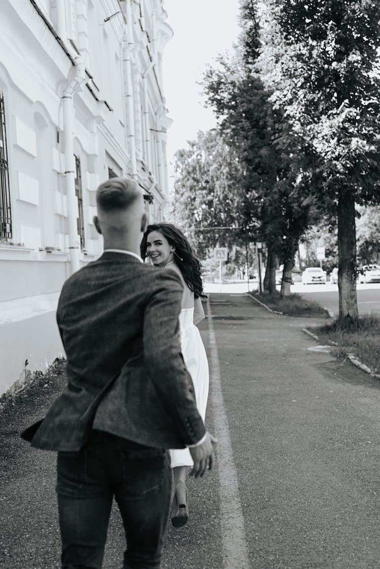 Couple Running Together