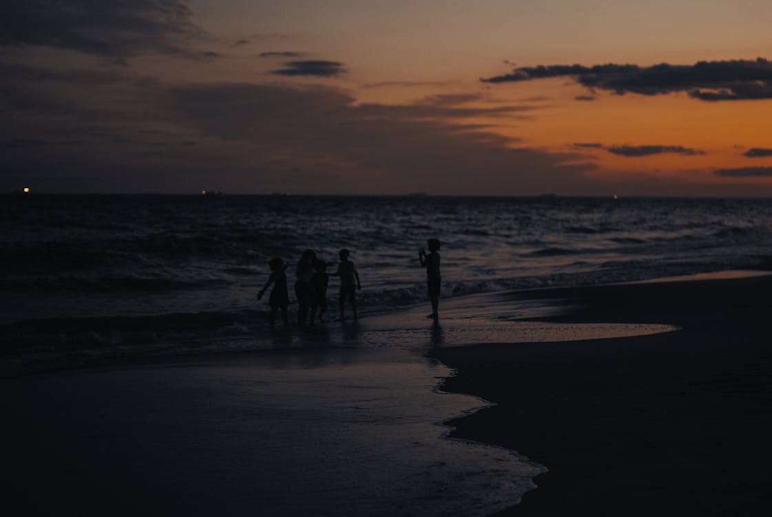 Gratis stockfoto met blikveld, golven, gouden uur