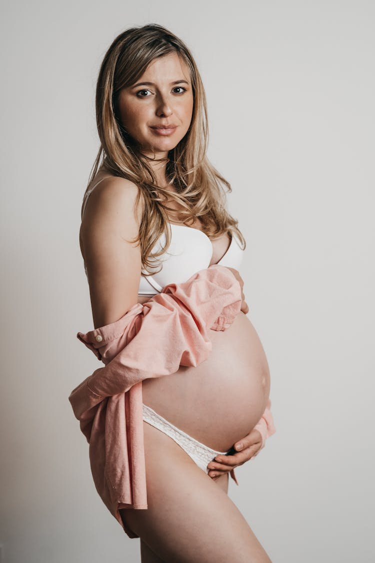 Portrait Of A Pregnant Woman