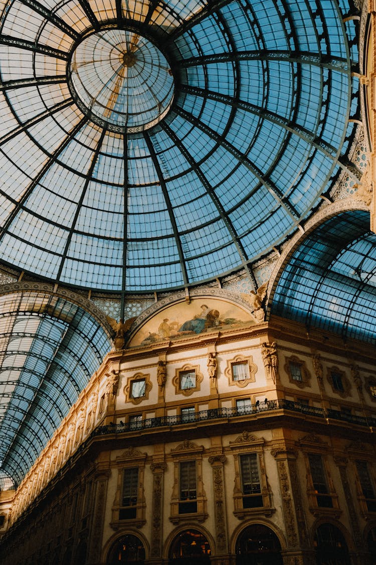 Buildings Beneath A Dome