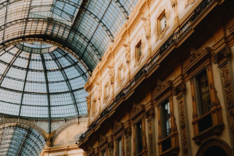 Buildings Beneath A Dome