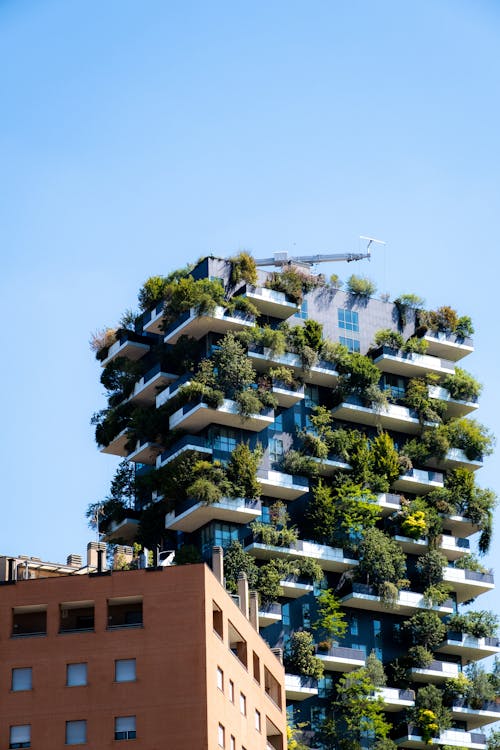 Gratis arkivbilde med arkitektonisk, bosco verticale, bygning