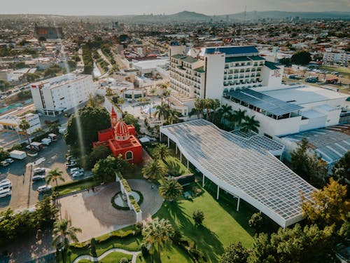 Δωρεάν στοκ φωτογραφιών με αεροφωτογράφιση, κτήρια, λήψη από drone