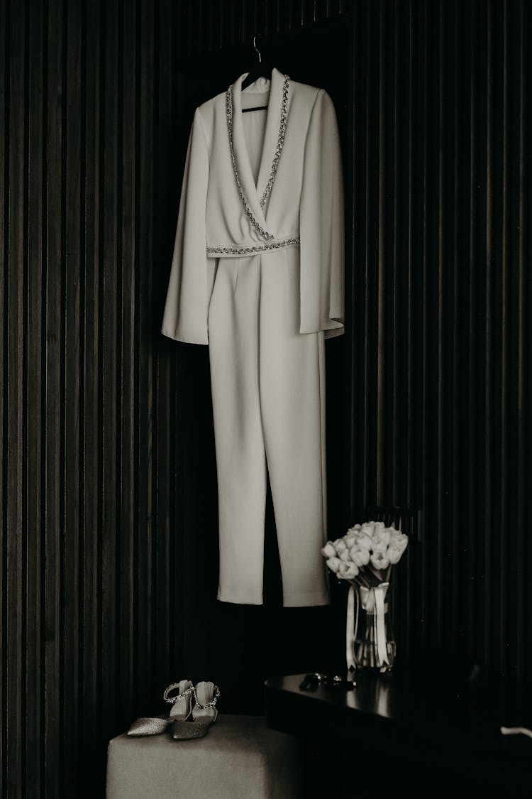 Photo Of A White Suit