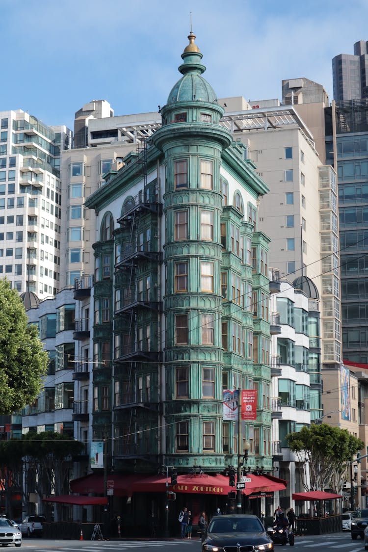 Columbus Tower In San Francisco California