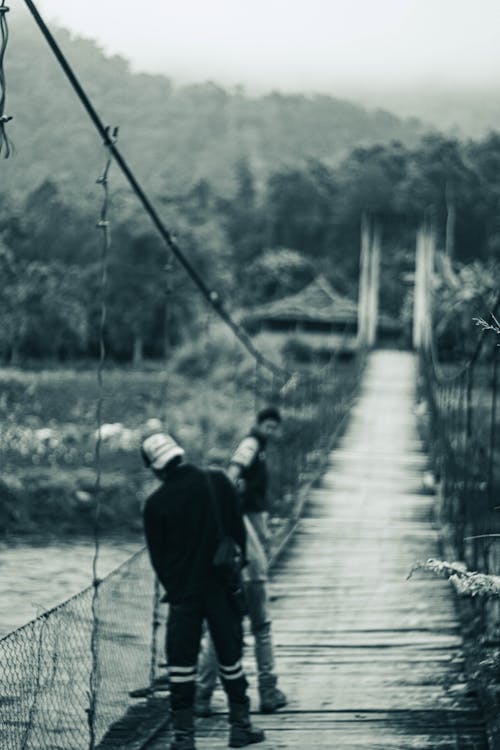 가로 사진, 검정색과 흰색, 농촌 지역의 무료 스톡 사진