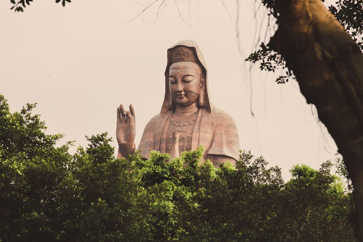 Guanyin Of Mount Xiqiao In China