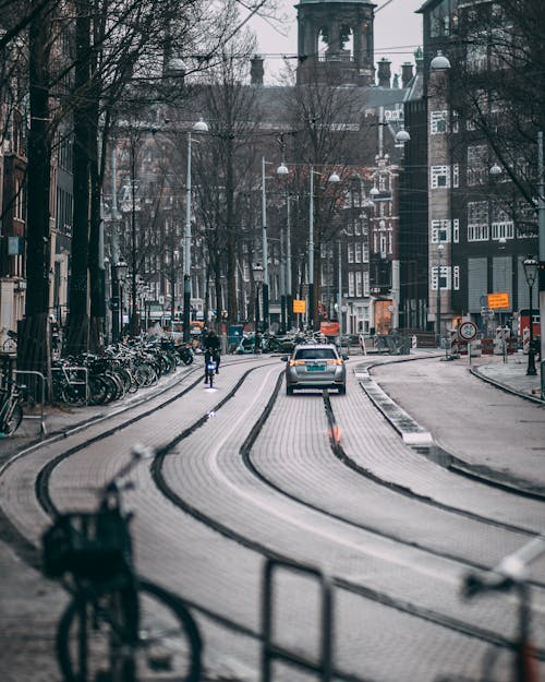 Gray Car on the Road